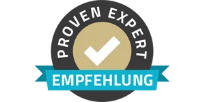 Proven Expert Empfehlung