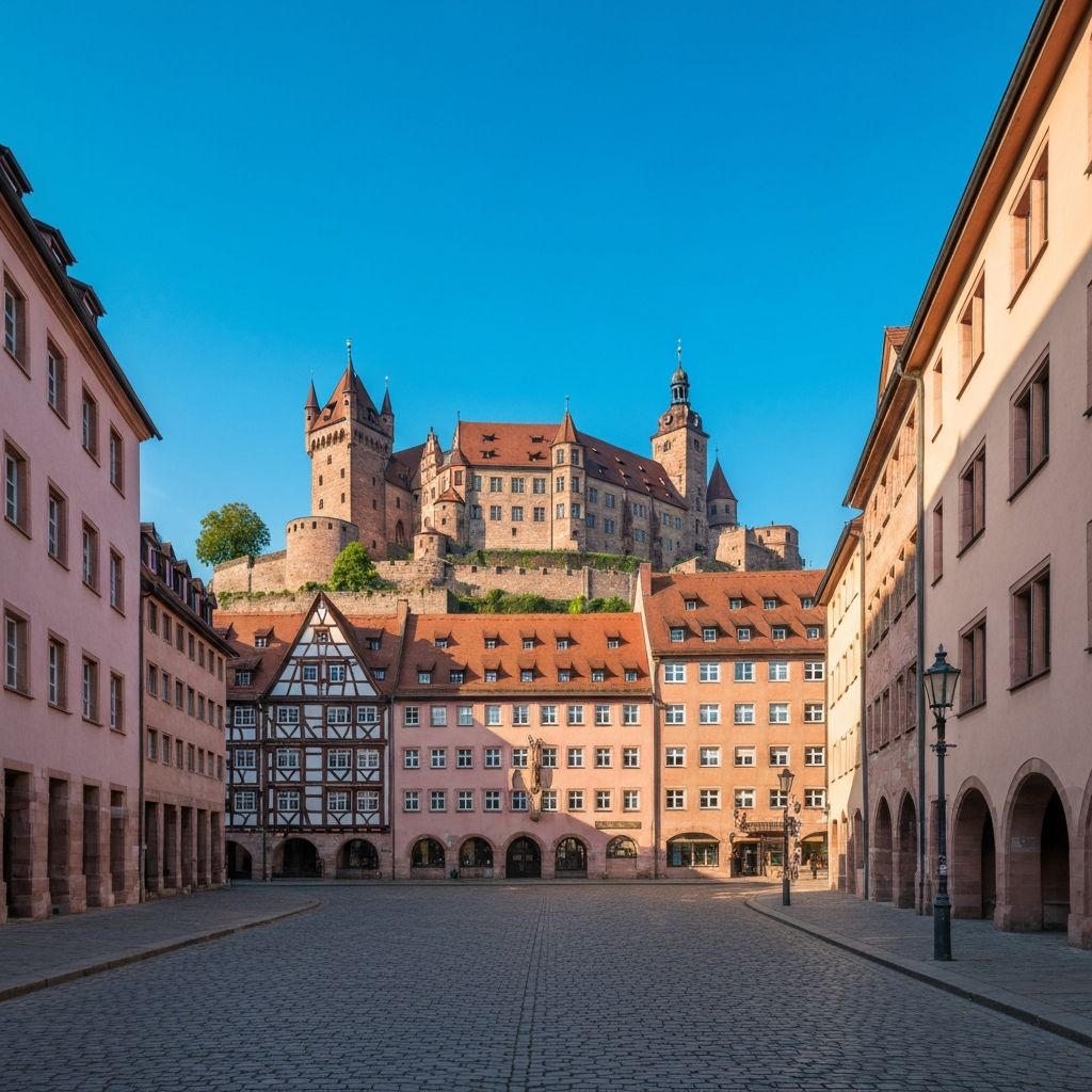 Nürnberger Altstadt mit Kaiserburg